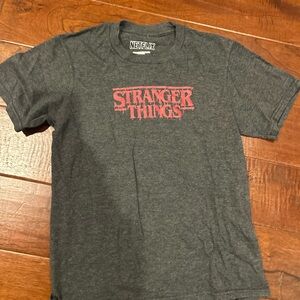 Netflix Stranger Things Charcoal Tee